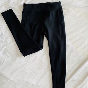 AVALANCHE Fleece-Lined Full Length Leggings